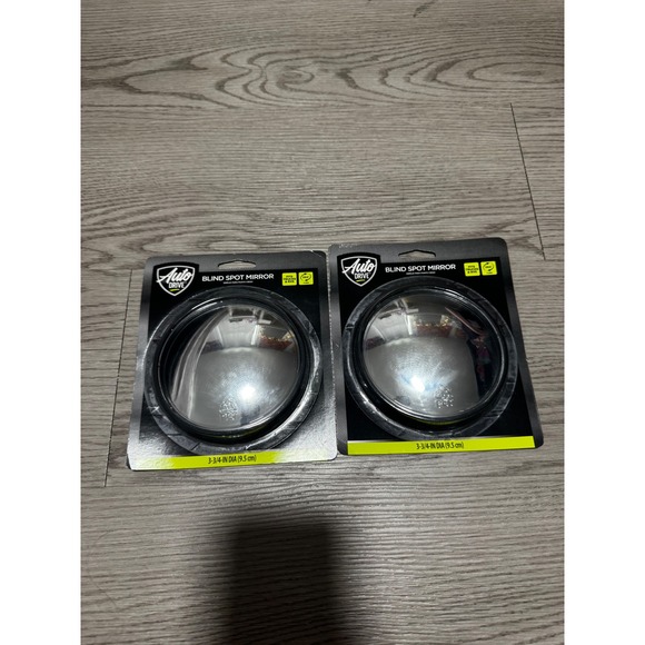 Auto Drive Other - Auto Drive Blind Spot Mirror 3-3/4 Inch 9.5cm for Trucks & RVs 2 Pack Set Black